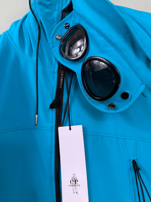C.P. Company Aqua Blue Soft Shell Jacket