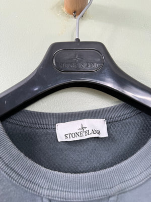 Stone Island Dark Grey Pocket Jumper