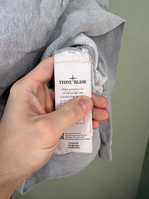 Stone Island Grey Hoodie