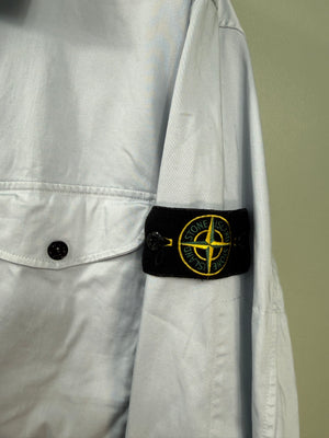 Stone Island Ice Blue Overshirt