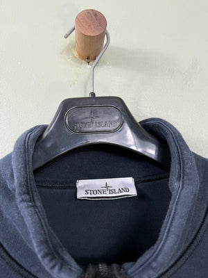 Stone Island Navy 1/4 Zip Jumper