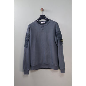 Stone Island Dark Grey Pocket Jumper