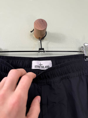 Stone Island Black RE-T Marina Cargo Bottoms
