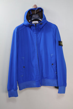 Stone Island Blue Soft Shell Jacket
